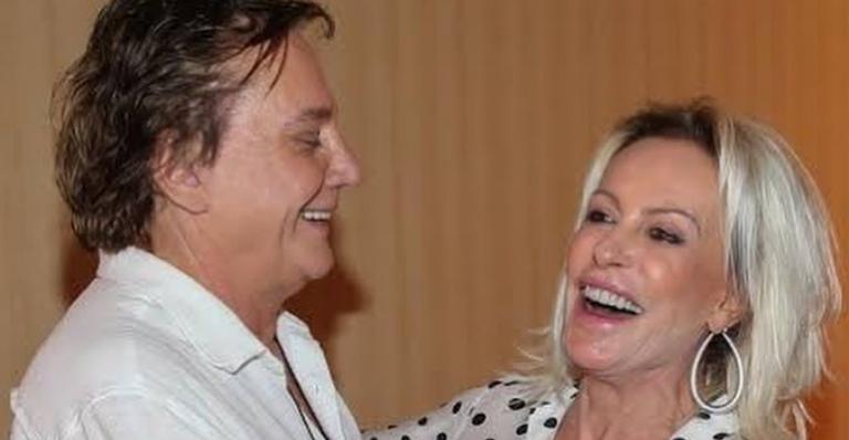 Fábio Jr. posta clique com Ana Maria Braga e manda recado de apoio para a apresentadora