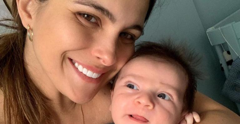 Kamilla Salgado se derrete ao postar clique do filho, Bento: ”Meu boneco!”