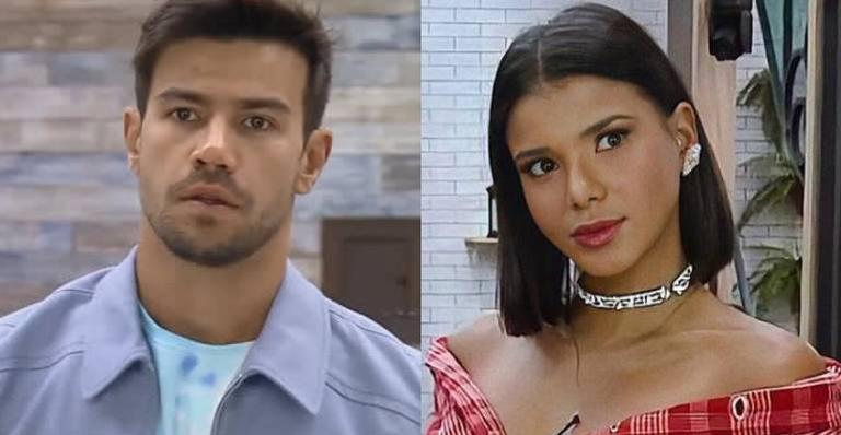 A Fazenda: Jake fica irritada com comentário de Mariano sobre ex: ”Não estou atrás de status”