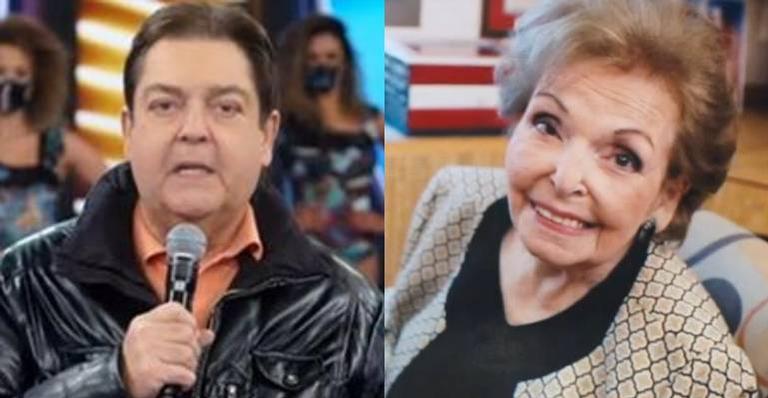 Faustão faz homenagem para a mãe, dona Cordélia: ”Superou o Covid”