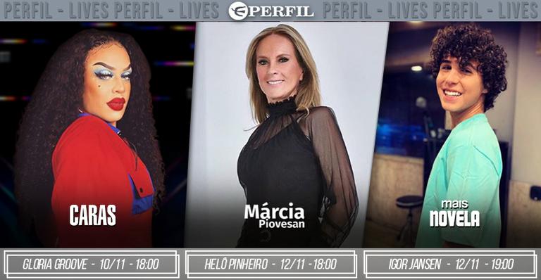 De Helô Pinheiro a Gloria Groove. Agenda de lives da Editora Perfil