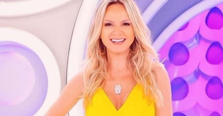 Aos 46 anos, Eliana mostra a barriga e surge belíssima em look especial