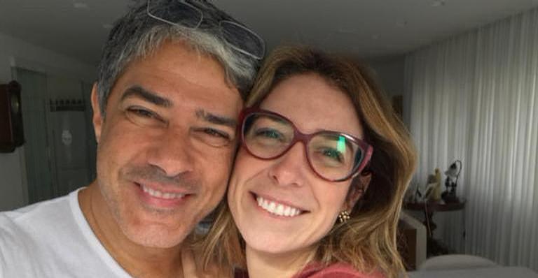 William Bonner e esposa celebram dois anos de casados: ”Um dos dias mais felizes de nossas vidas”