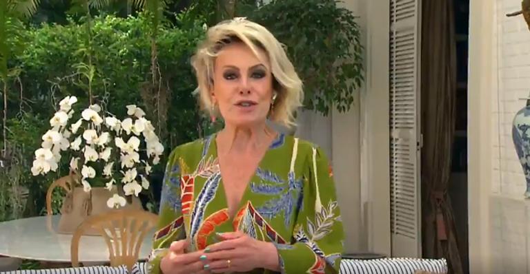 Ao vivo, Ana Maria Braga rebate comentário de Bolsonaro: ”País de guerreiros”