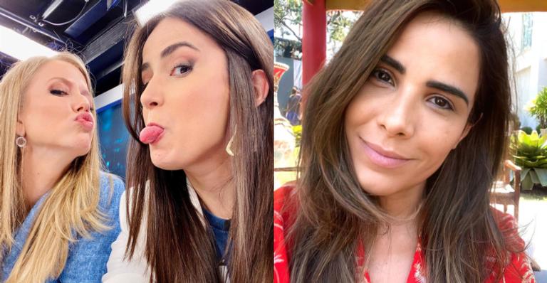 Mari Palma e Gabriela Prioli se divertem ao dublar Wanessa: ”Pra quem diz que não sabemos cantar”