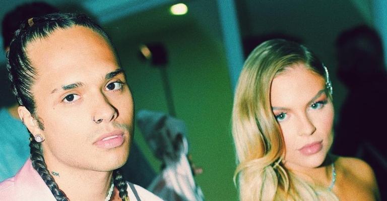Sem calcinha? Luísa Sonza combina look poderoso com Vitão e quase mostra demais em fenda arrasadora