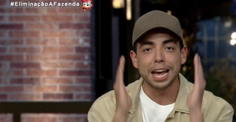 A Fazenda: Lucas Maciel é o nono eliminado do reality com 26,45% dos votos