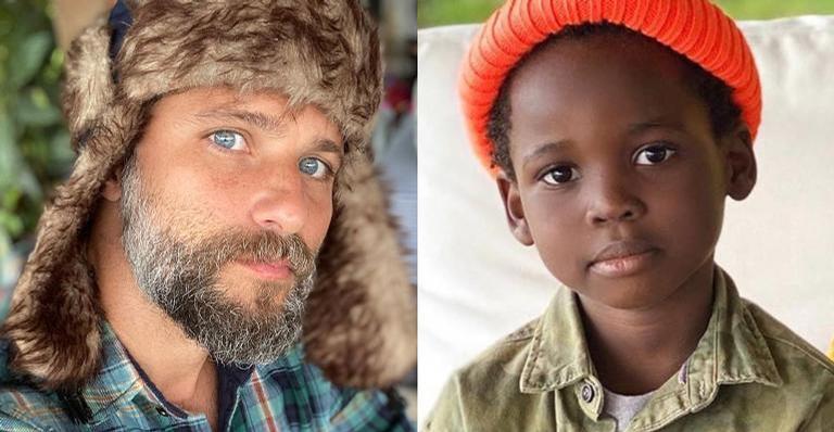 Bruno Gagliasso encanta a web ao compartilhar lindos cliques de Bless: ”Meu reizinho”