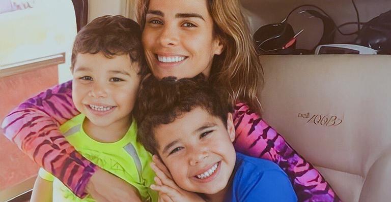 Wanessa Camargo posta clique encantador com os filhos: ”Nada vai superar o amor de mãe”