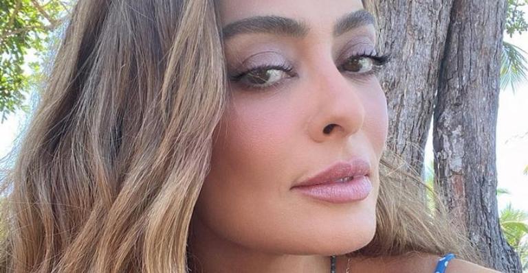Juliana Paes dá spoiler de novo visual e agita web: ”Perfeição”