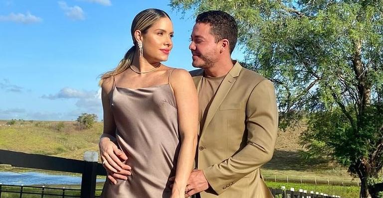 Thyane Dantas e Wesley Safadão curtem dia na piscina e exibem boa forma impecável: ”Que corpo!”