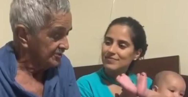 Camilla Camargo fala sobre a saúde do seu avô: ”Está sendo muito bem cuidado”