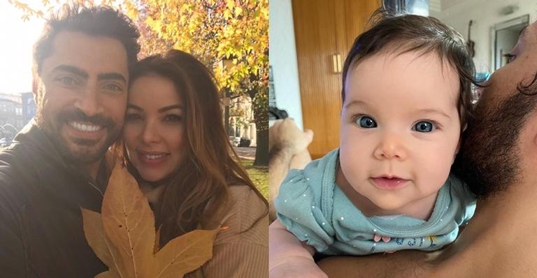 Carlo Porto posta clique encantador da filha, Maria Liz: ”Linda demais”