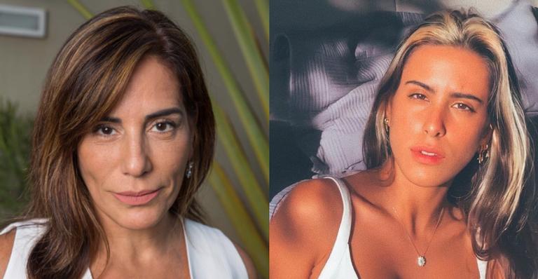 Glória Pires posa para lindo registro com a filha, Ana: ”Renovando as energias”