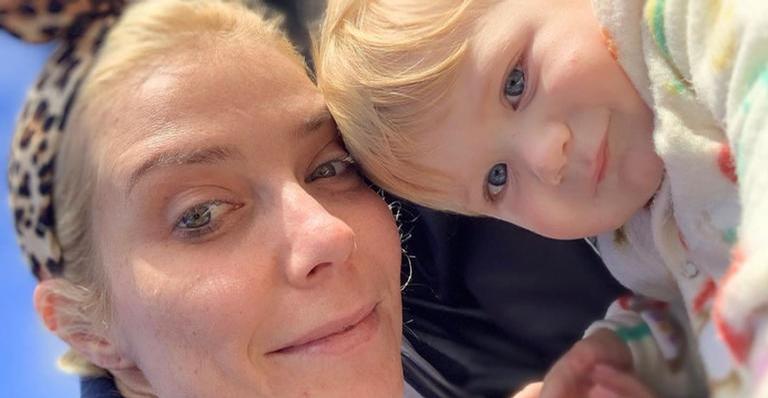 Luiza Possi explode o fofurômetro com vídeo do filho, Lucca: ”Vê se eu aguento”
