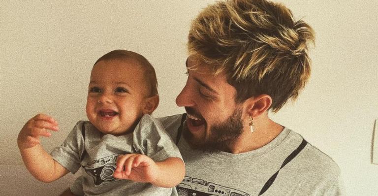 Vinicius Martinez derrete corações com adorável clique do filho, Valentin