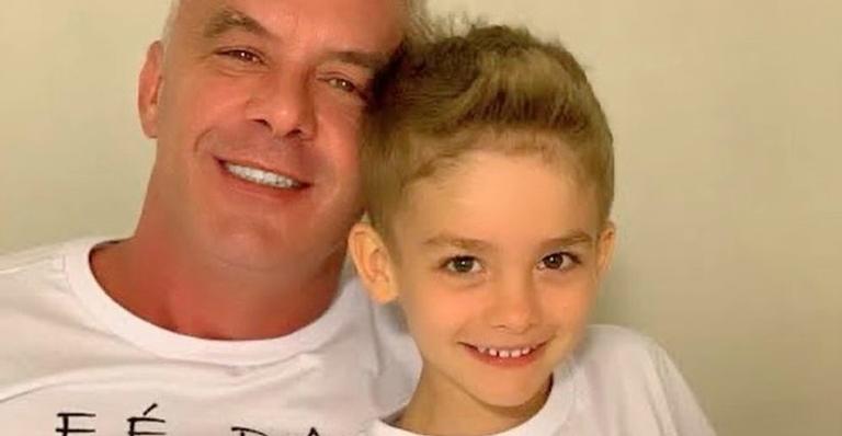 Na luta contra o câncer, esposo de Ana Hickmann se declara ao filho: ”Tudo é por você”