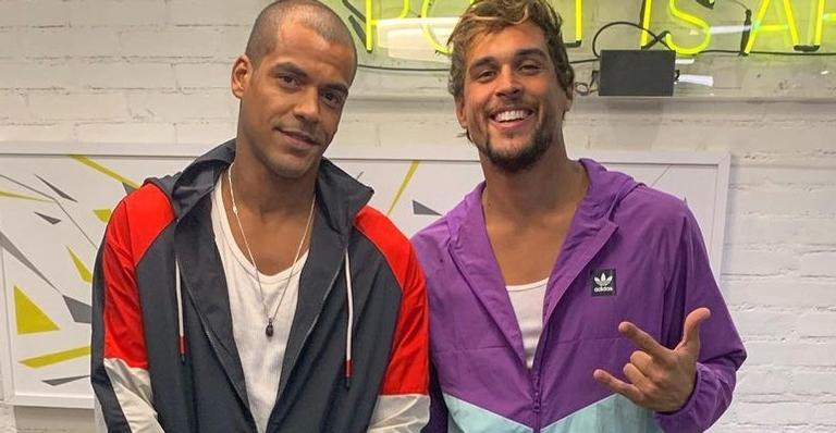 Felipe Roque comemora aniversário de Marcello Melo Jr: ”A família que eu escolhi”