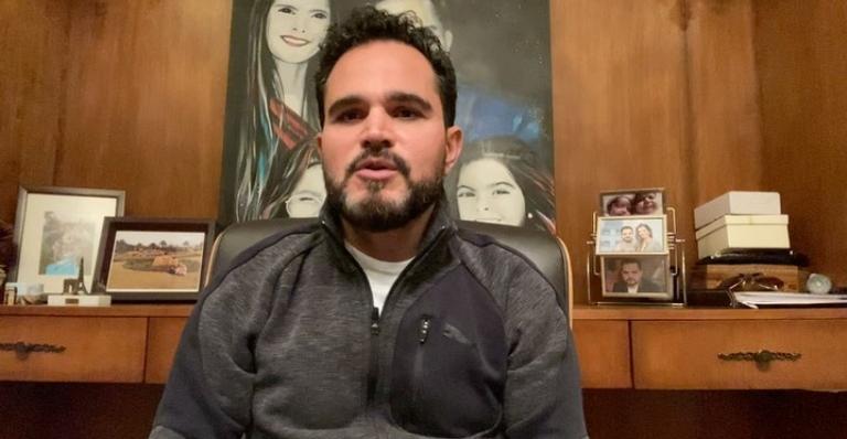 Luciano Camargo revela que testou positivo para a Covid-19: ”Peço o carinho de todos”