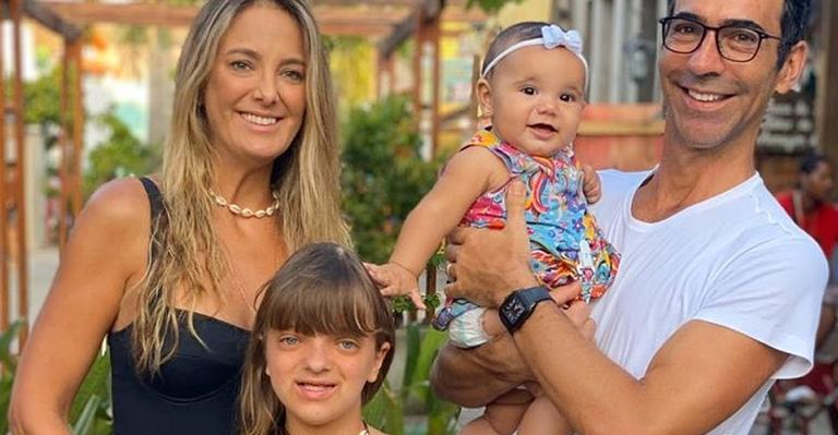 Cesar Tralli se derrete por Rafa Justus e Manuella: ”Minhas gatinhas”