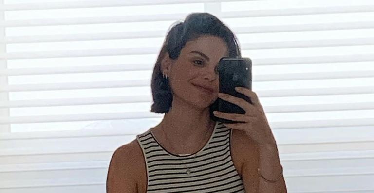 Sthefany Brito mostra seu momento preferido ao lado do filho, Enrico: ”Grudado em mim”