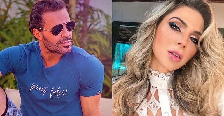 Eduardo Costa e Nadja Pessoa estão vivendo romance, afirma jornalista