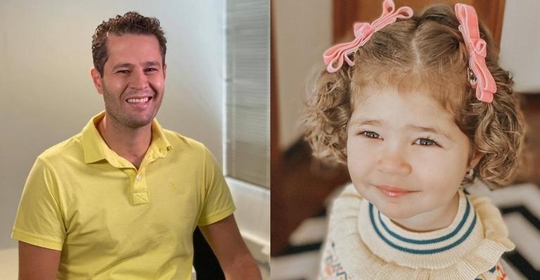 Pedro Leonardo explode o fofurômetro com clique da filha caçula: ”Boneca perfeita”