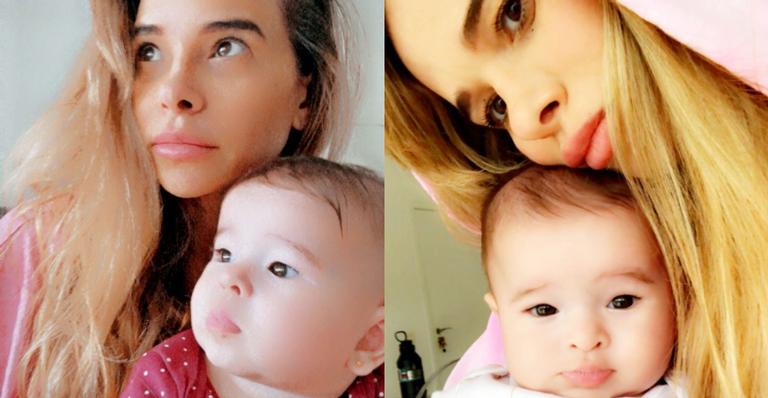 Dany Bananinha exibe look fofíssimo da filha, Lara, e encanta web: ”Muito linda”
