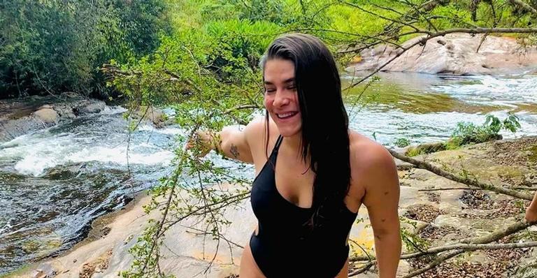 Após um ano longe do mar, Priscila Fantin registra mergulho: ”Foi bem rápido”