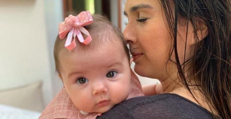Tatá Werneck arranca suspiros ao compartilhar vídeo fofíssimo ao lado da filha, Clara Maria