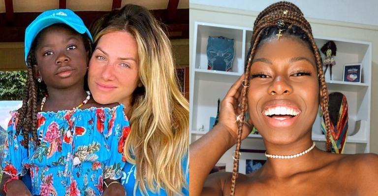 Titi, filha de Giovanna Ewbank e Bruno Gagliasso, ganha presente de MC Soffia e se diverte