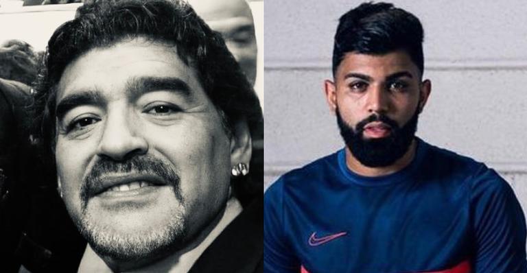 Gabigol lamenta a morte de Diego Maradona: ”Nunca será esquecido”
