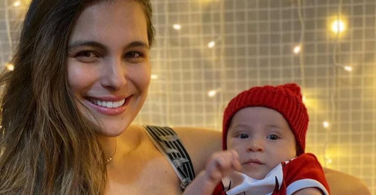 Kamilla Salgado celebra os 2 meses de seu filho, Bento: ”Muito mais do que eu sempre sonhei!”