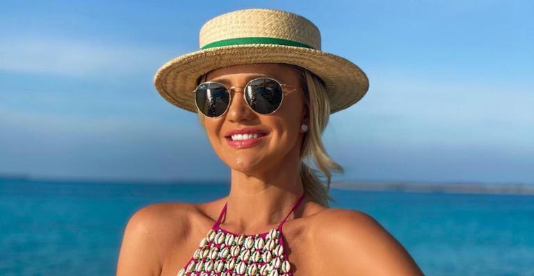 Nas Maldivas, Ana Paula Siebert é clicada pelo marido, Roberto Justus, e encanta: ”Maravilhosa”
