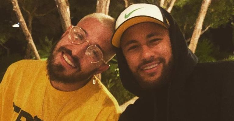Neymar Jr faz homenagem de aniversário para Vinicius Martinez, padrasto de Davi Lucca: ”Irmão!”
