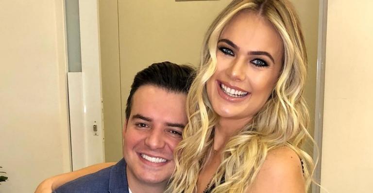 Thaís Pacholek relembra foto do casamento e celebra seis anos de união com Belutti