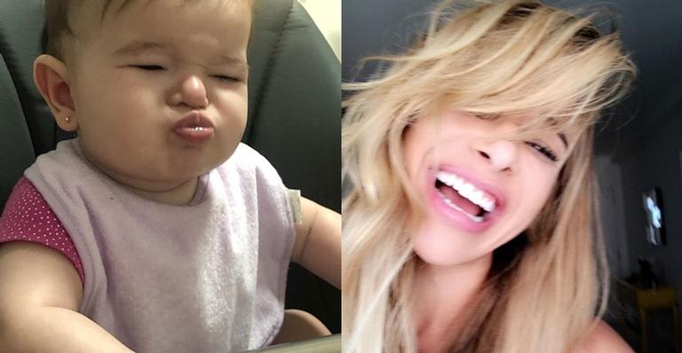 Dany Bananinha posta sequência fofíssima de fotos da filha, Lara