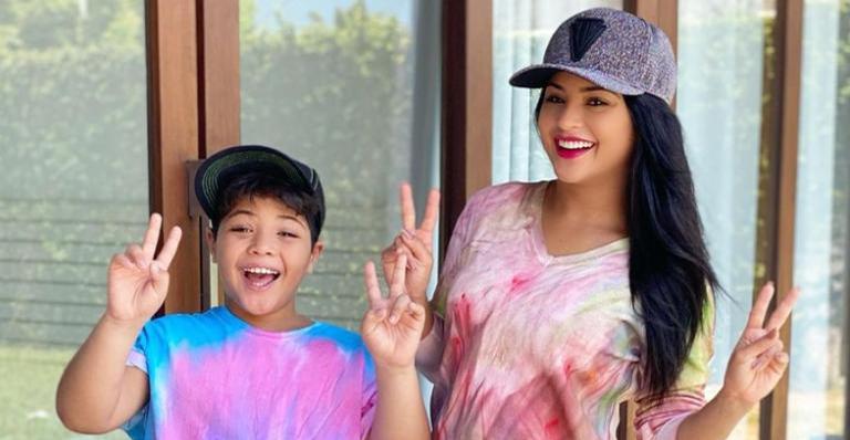 Mileide Mihaile impressiona ao mostrar detalhes da festa de aniversário do filho