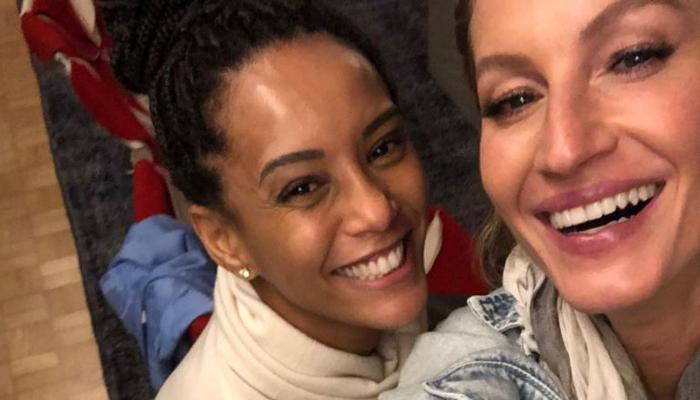 Taís Araujo presta bela homenagem à Gisele Bündchen: ”Te admiro demais”