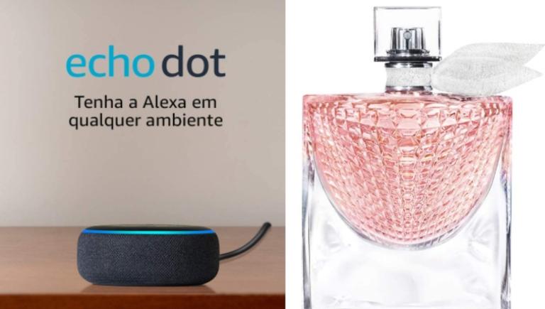 Echo Dot, livros, perfume e muito mais: 8 itens em oferta para presentear