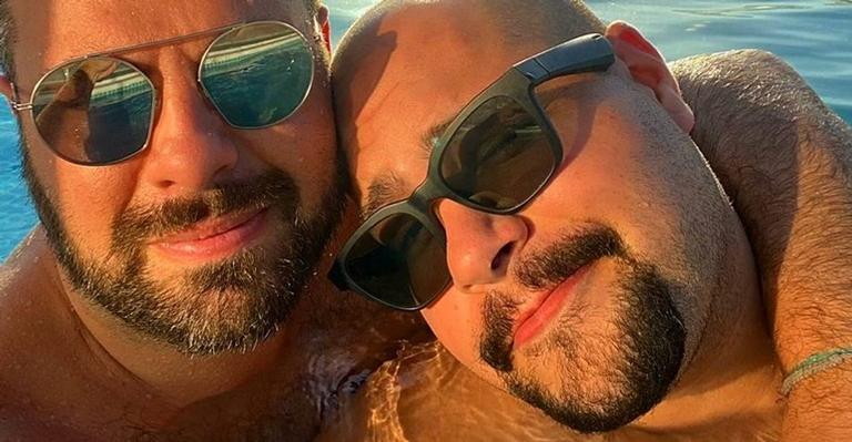 Tiago Abravanel e Fernando Poli trocam declarações na web: ”Parceiro da vida”
