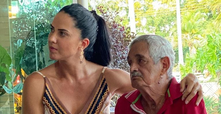 Graciele Lacerda volta à web após morte do sogro e confessa que tirou tempo para cuidar de Zezé