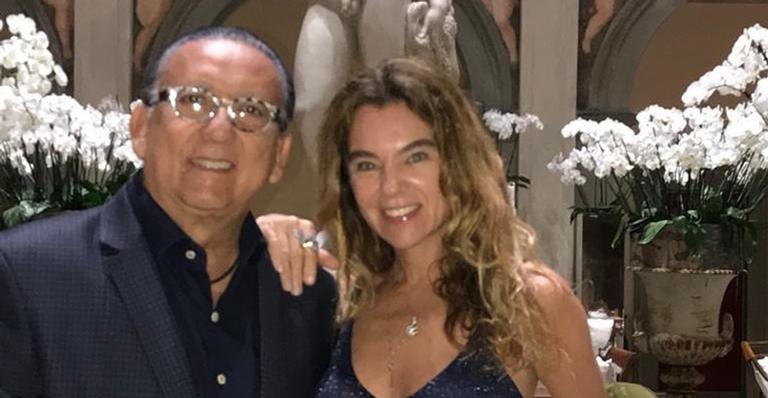 Galvão Bueno celebra 20 anos de casamento com Desirée: ”Grande amor de minha vida”