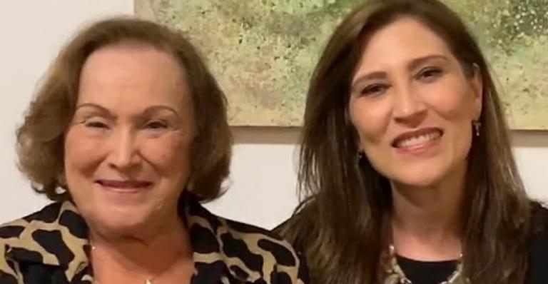 Beth Goulart atualiza estado de saúde da mãe, Nicette Bruno, que está internada com Covid-19