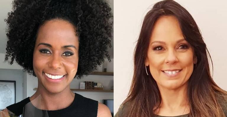 Maju Coutinho brinca sobre looks combinando com Fabiola Andrade: ”Já podemos pedir música”
