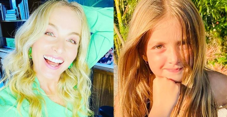 Angélica se emociona com homenagem da filha no dia do aniversário: ”Se produziu de fada bela”