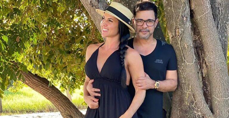 Graciele Lacerda esbanja amor ao se declarar para Zezé Di Camargo: ”Eu cuido dele”