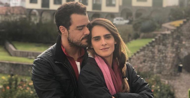 Joaquim Lopes compartilha lindo clique matinal com a namorada: ”Nessa casa se acorda feliz”