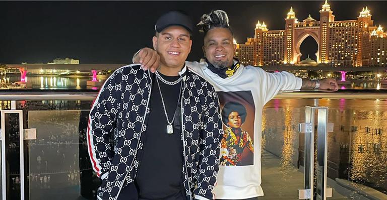 Rodriguinho e Gaab viajam juntos para Dubai: ”Está sendo incrível”