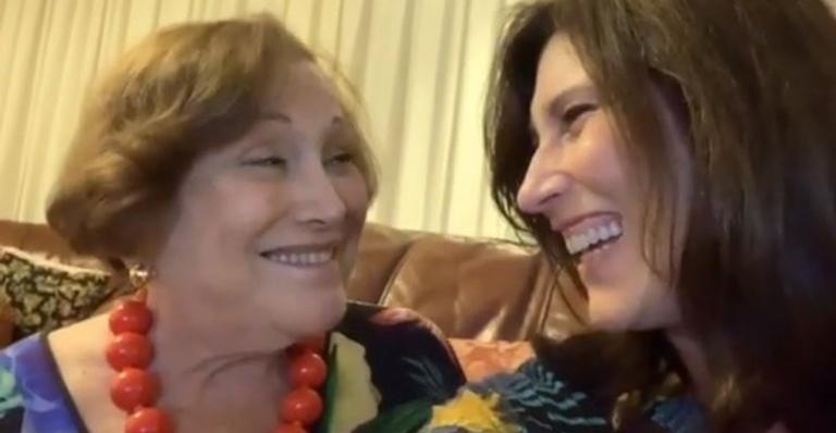 Beth Goulart faz atualização do estado de saúde de sua mãe, Nicette Bruno